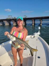 Clean water and a great snook bite