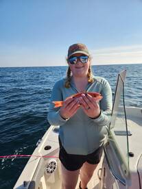 December mingos and flounder are biting