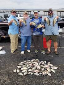 The winter crappie bite is on fire!!