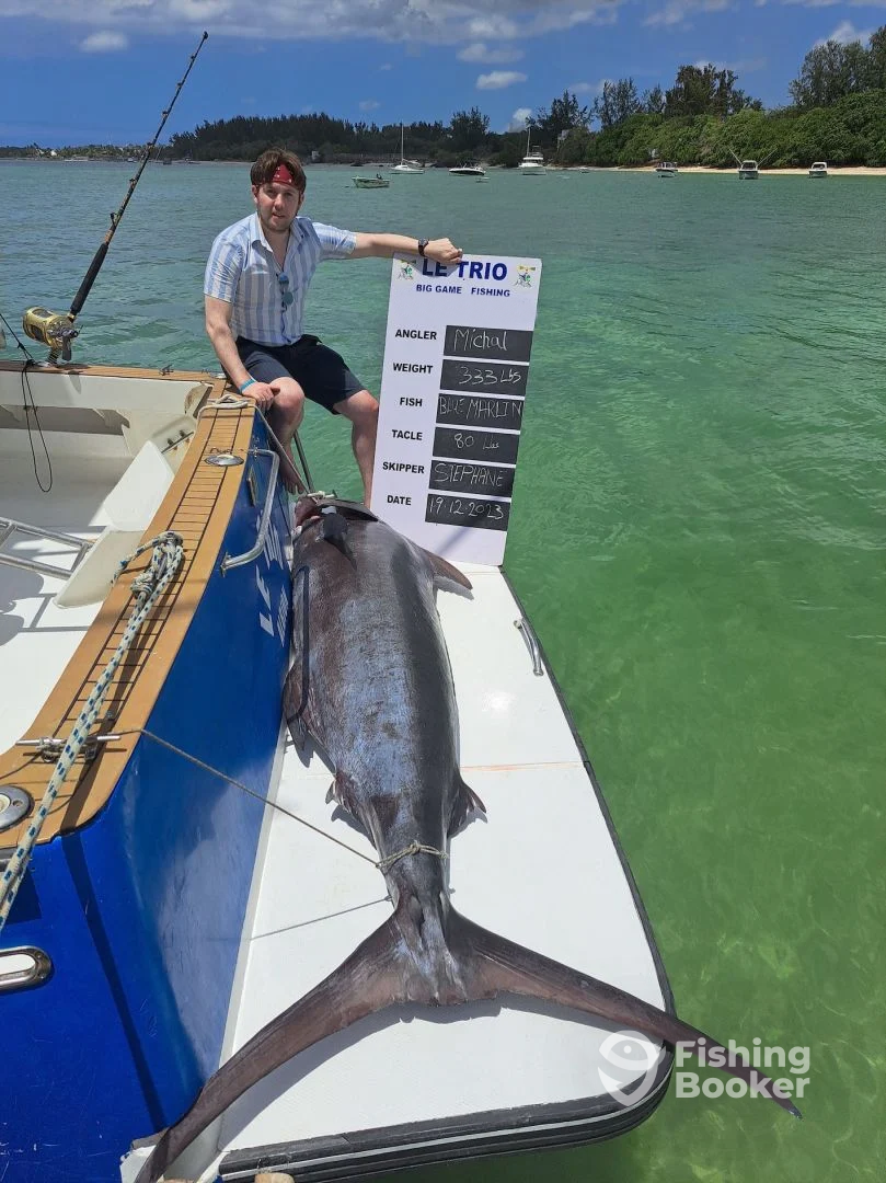 Congratulations Michal for this blue Marlin