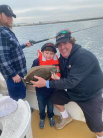 Fishing before it rains!