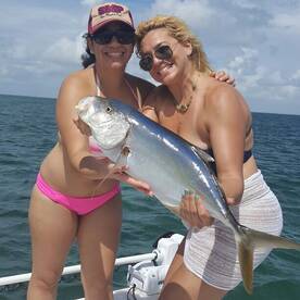 Fun fishing in Biscayne Bay
