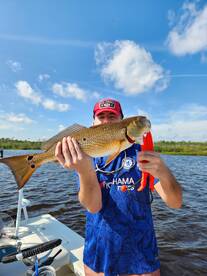 Great redfish action till april
