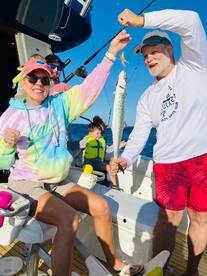 Family ready for fishing adventure !!!