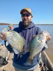 Catfish and crappie are on fire at lake
