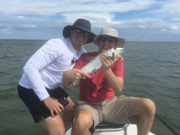 Steve and David went 4 for 5 on bonefish 