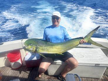 Mahi in the boat