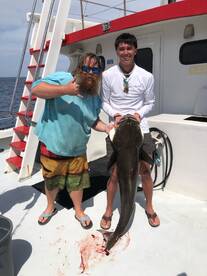 Cobia on the deck