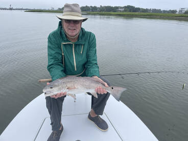 Nice redfish on topwater