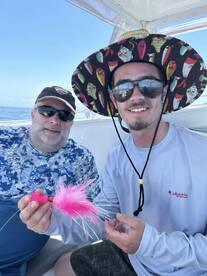 FATHER & SON FISHING IN QUEPOS COSTA RIC