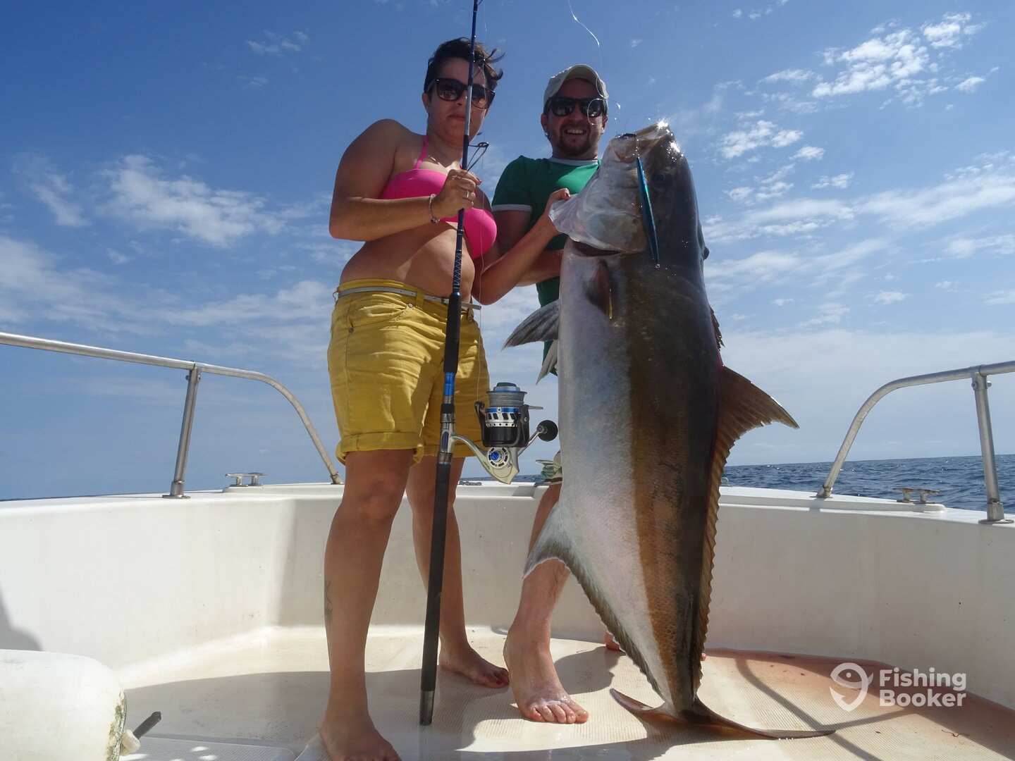 Big Ambejack ,
Vertical Jigging ,Maio Island  , Cape Verde