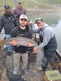 Record number of trophy fish being broug