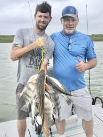 Summer Time Fishing  on Galveston Bay