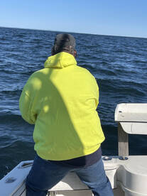 Good day fishing with the Marine from Te