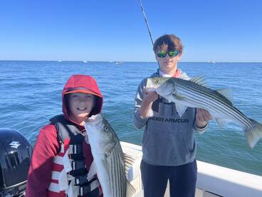 Returning Young Anglers Catching Bass