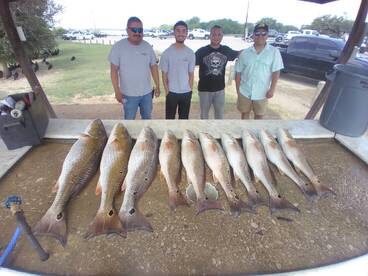 Redfish fishing is on fire