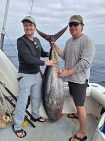 Trophy 165 pound Bluefin Tuna 