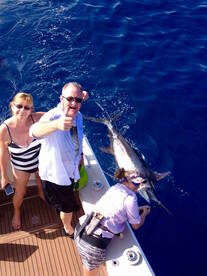 2 Blue Marlin in 59 Minutes!