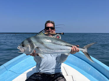 Geoff fly fishing day