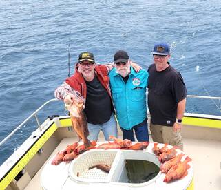 Dad still helps feed the Boys!