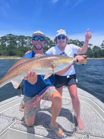 Destin bay fishing at its best!