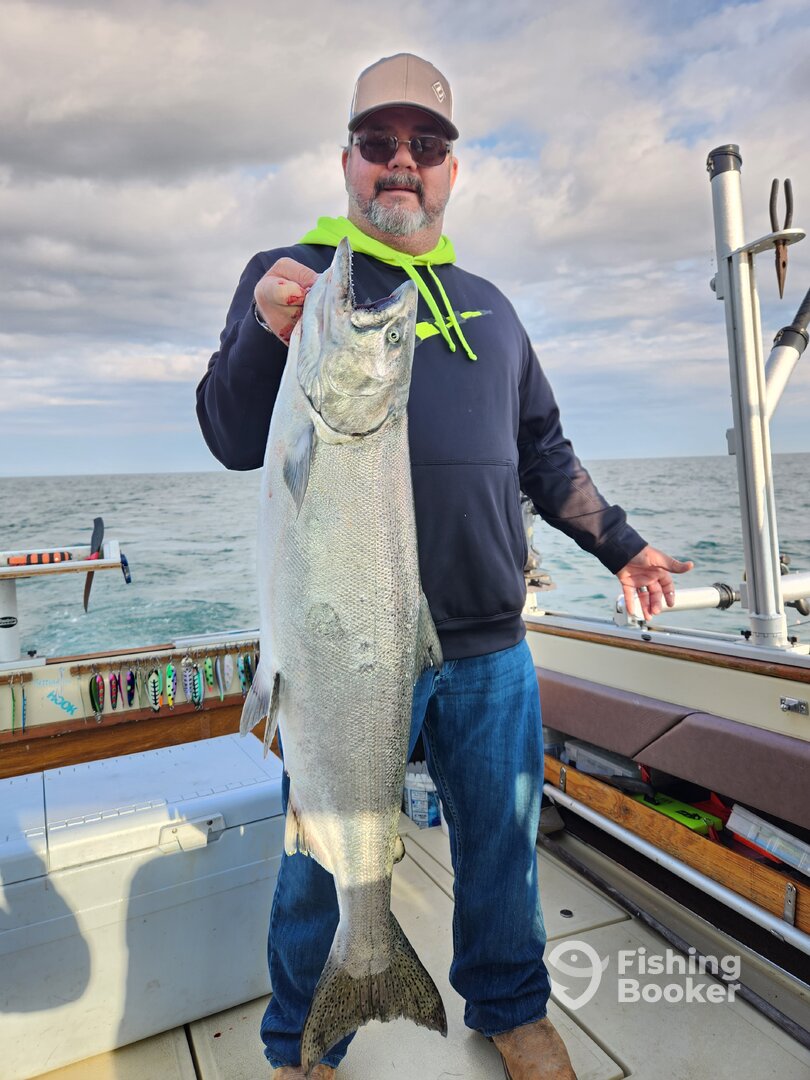 All the way from Louisiana to catch Lake Ontario.