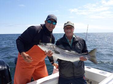 Another great day of bass and blue fishi