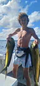 Mahimahi!! We're catching them now