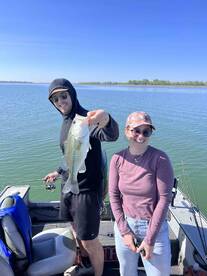 Boyd largemouth bass bite can be really good