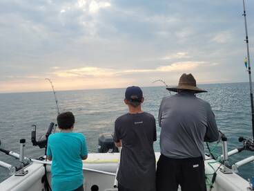 Max with a big catch