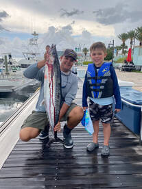 Wow, catching a fish as big as you are