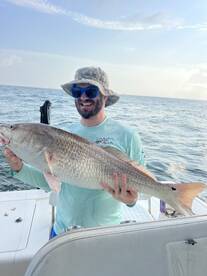 Red snapper, Cobia, Redfish Trio