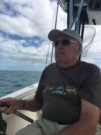 Enjoying the beautiful day waiting for the next bite 