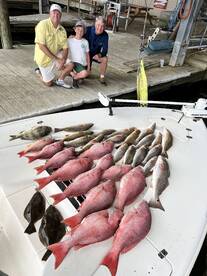 Huge Red snapper and redfish limits