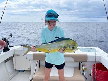 That first mahi is always a prize to remember!
