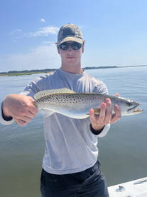 Topwater speck