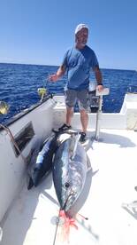 Great fishing day with our Danish friend