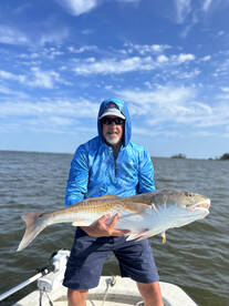 Trophy Redfish action
