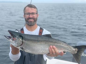 Coho fishing has been very consistent!