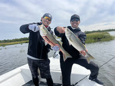 Great day catching bass on topwater