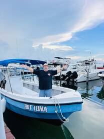 Some action with light tackle