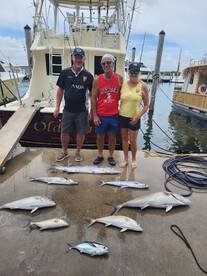 Trophy Golden Amberjacks and Giant barra