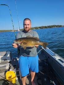Giant small mouth bass!