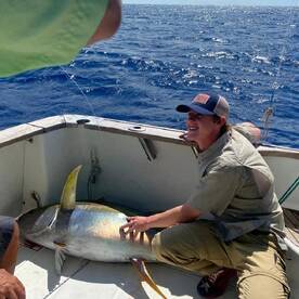 80 kilo yellow fin with in 45 minutes af