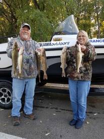 Fall fishing on Pepin is FIRE...