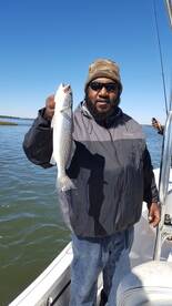 Wintertime Specks and Bonus Flattie