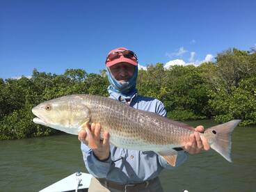 Warmer weather means bigger fish!