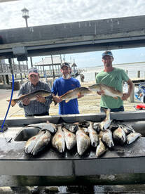 Windy double days but still caught fish!