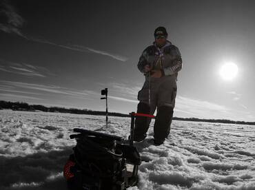 Patiently waiting for ice!