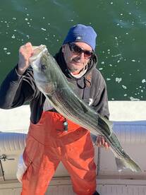 Arms are hurting, Stripers are jumping o